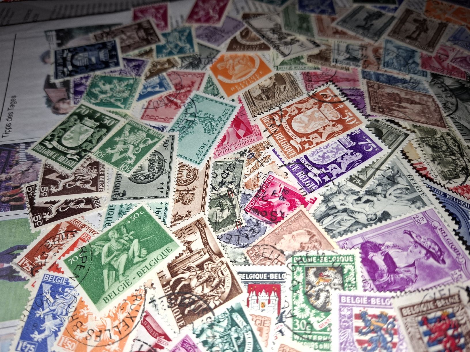 Tutti i francobolli: Belgien Lot 2  – Usato da Balgach venduto da SIMEON27 4