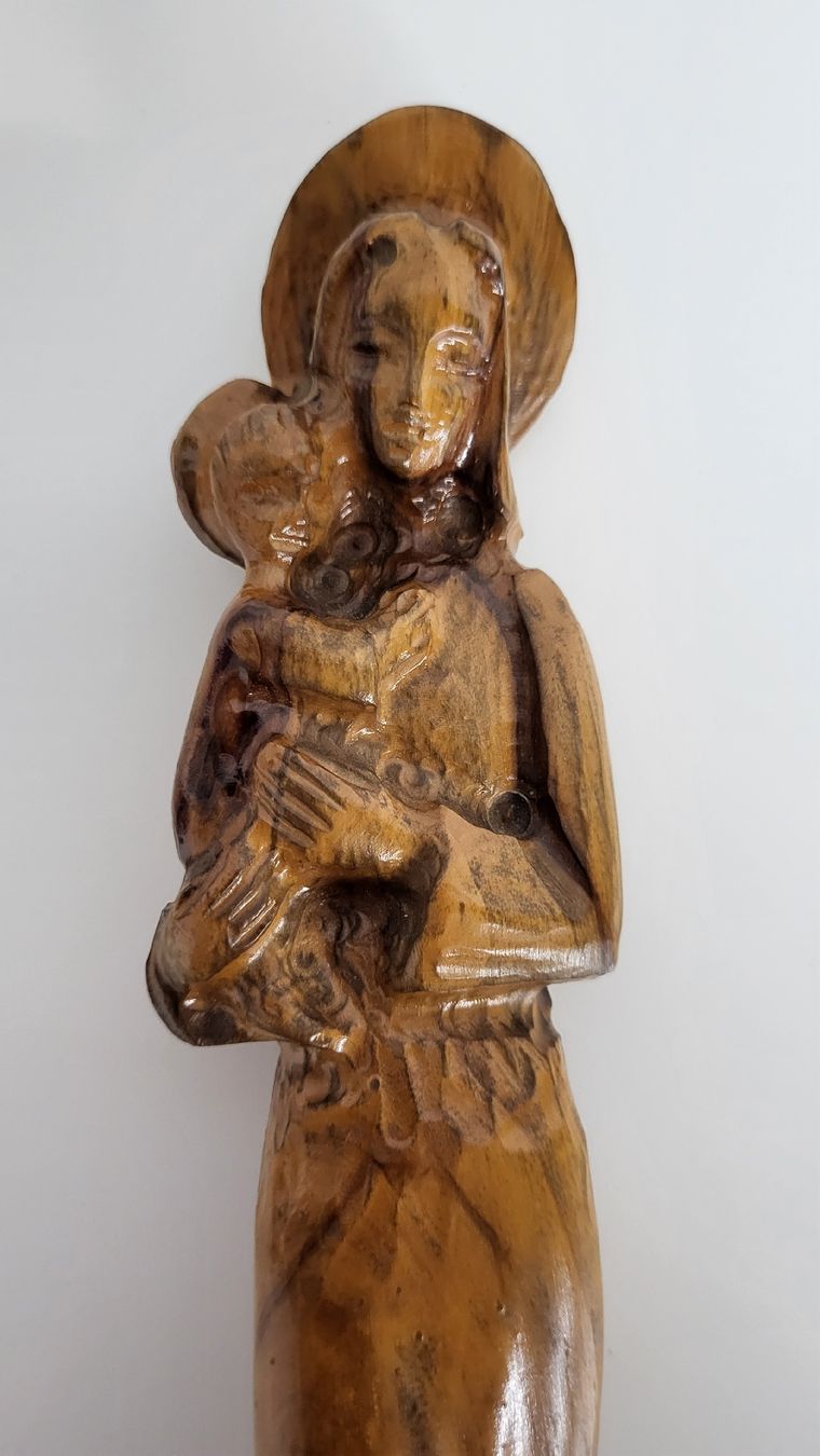 Xilografie: Maria Holzschnitzerei – Usato da Arbon venduto da barancek01 8
