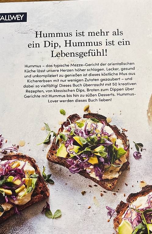 Libri: Hummus - aus Liebe zur Kichererbse – Nuovo (secondo la descrizione) da Utzigen venduto da Chrugi230206 1