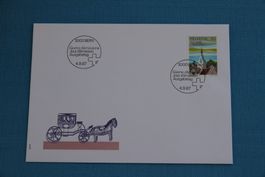 PTT, FDC, 200 Jahre Tourismus, 4.9.1987