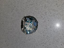 Swarovski Ring, Silber, Blau, Top!