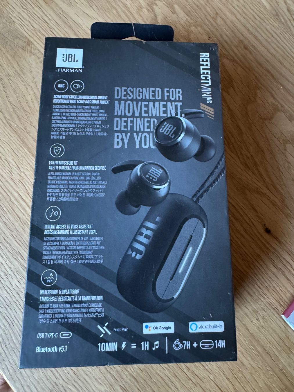 JBL Cuffie: JBL Reflect MINI NC in ear Kopfhörer mit Noisecancelling – Usato da Opfikon venduto da Camparisoda 1
