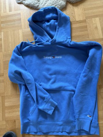 Tommy Jeans Hoodie, royalblau, Gr. M, Top Zustand! (50)
