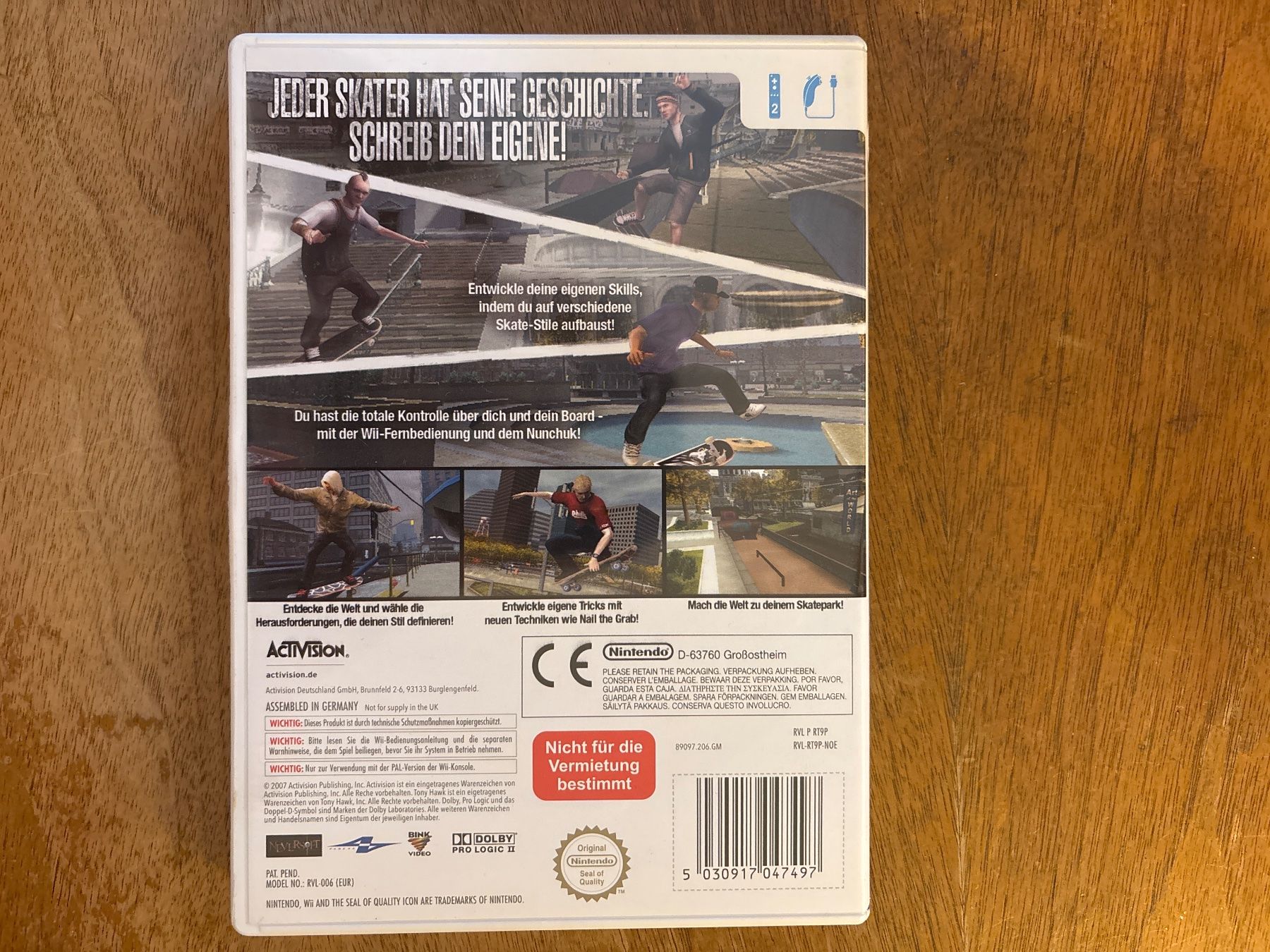 Nintendo Giochi: TONY HAWKS - NINTENDO WII – Usato da Zürich venduto da hiddentreasures_zh 1