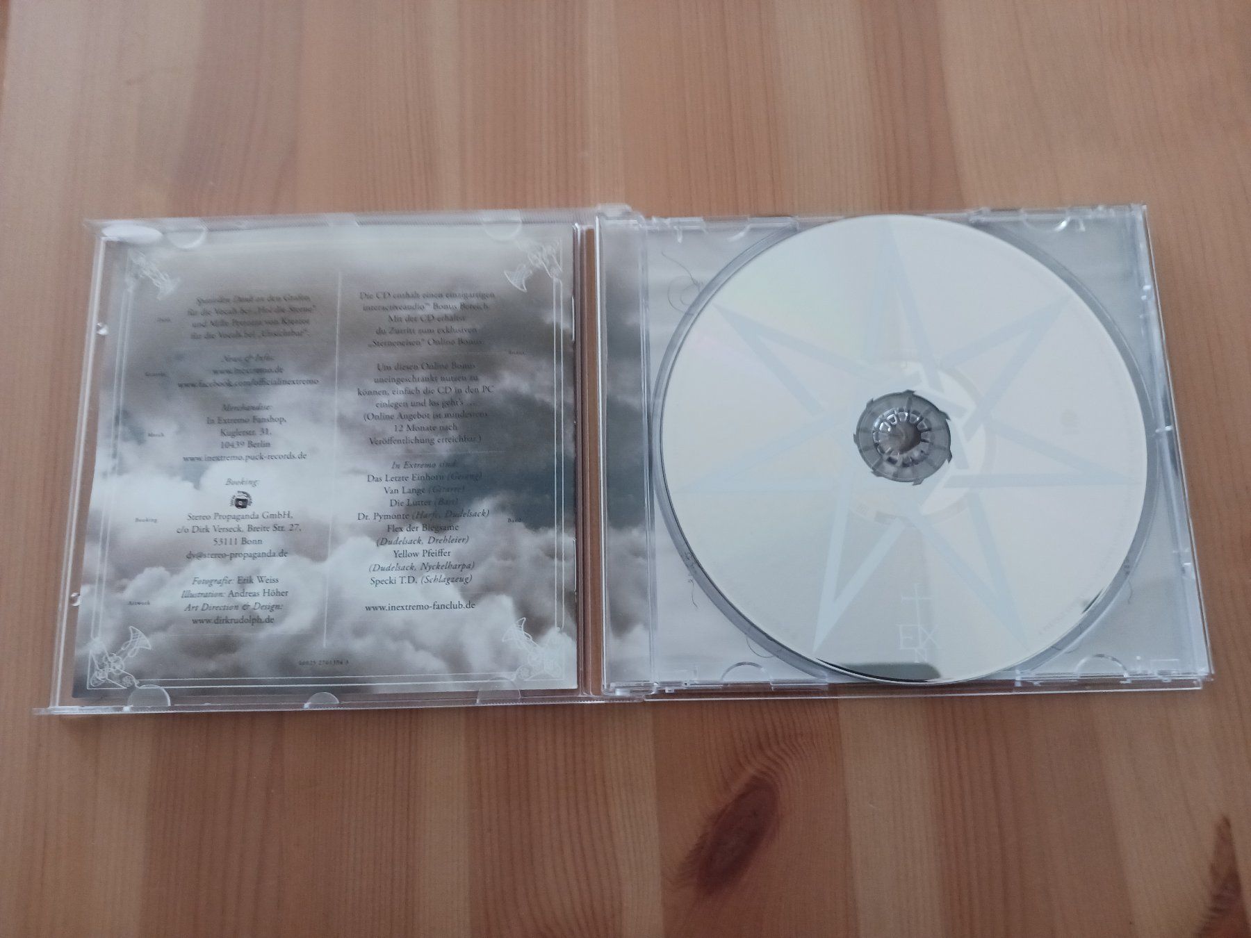 CD: In Extremo - Sterneneisen, CD 2011 – Usato da St. Gallen venduto da KCC 2