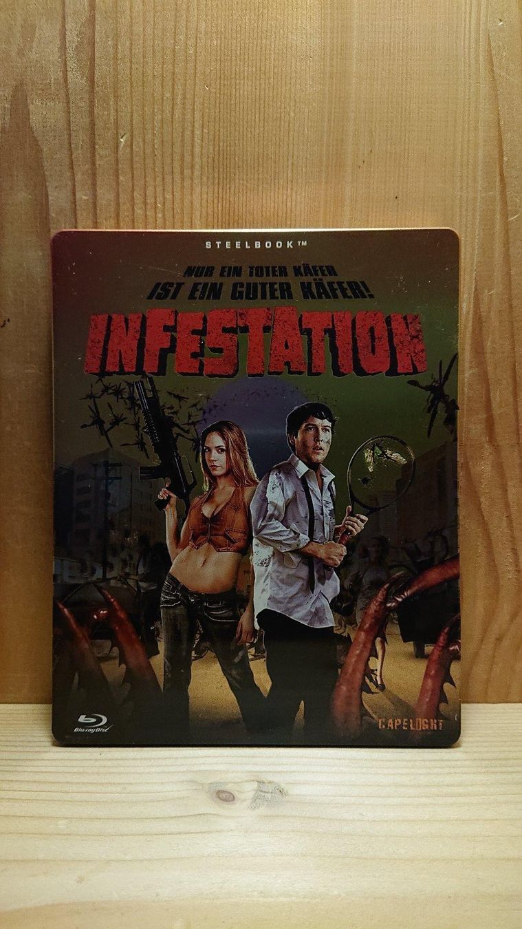 Tutti i DVDs: INFESTATION Blu-Ray Steelbook – Usato da Wilderswil venduto da Exebub