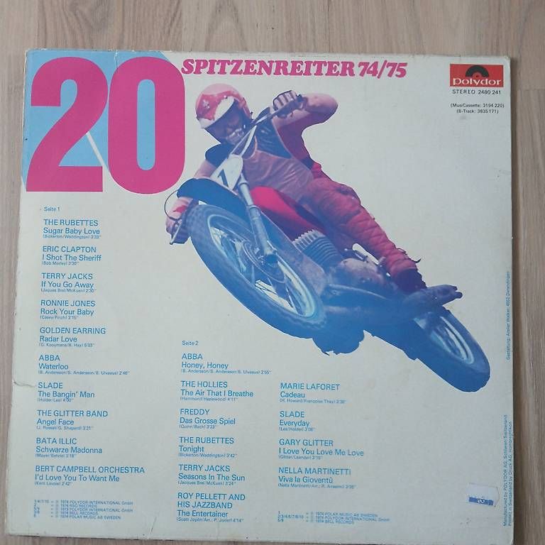 Dischi in vinile: Various  20 Spitzenreiter 74/75 (VG) – Usato da Auw venduto da mic_z2t2 1