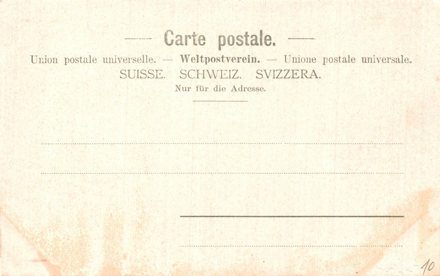 Cartoline postali: Averserthal.  Wasserfall bei Cresta – Usato da Bronschhofen venduto da Astore 1