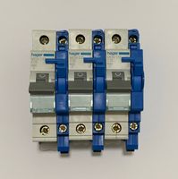Hager MCN 013 C13 LS Schalter 6 Stück + Neutralleiter 6 St.