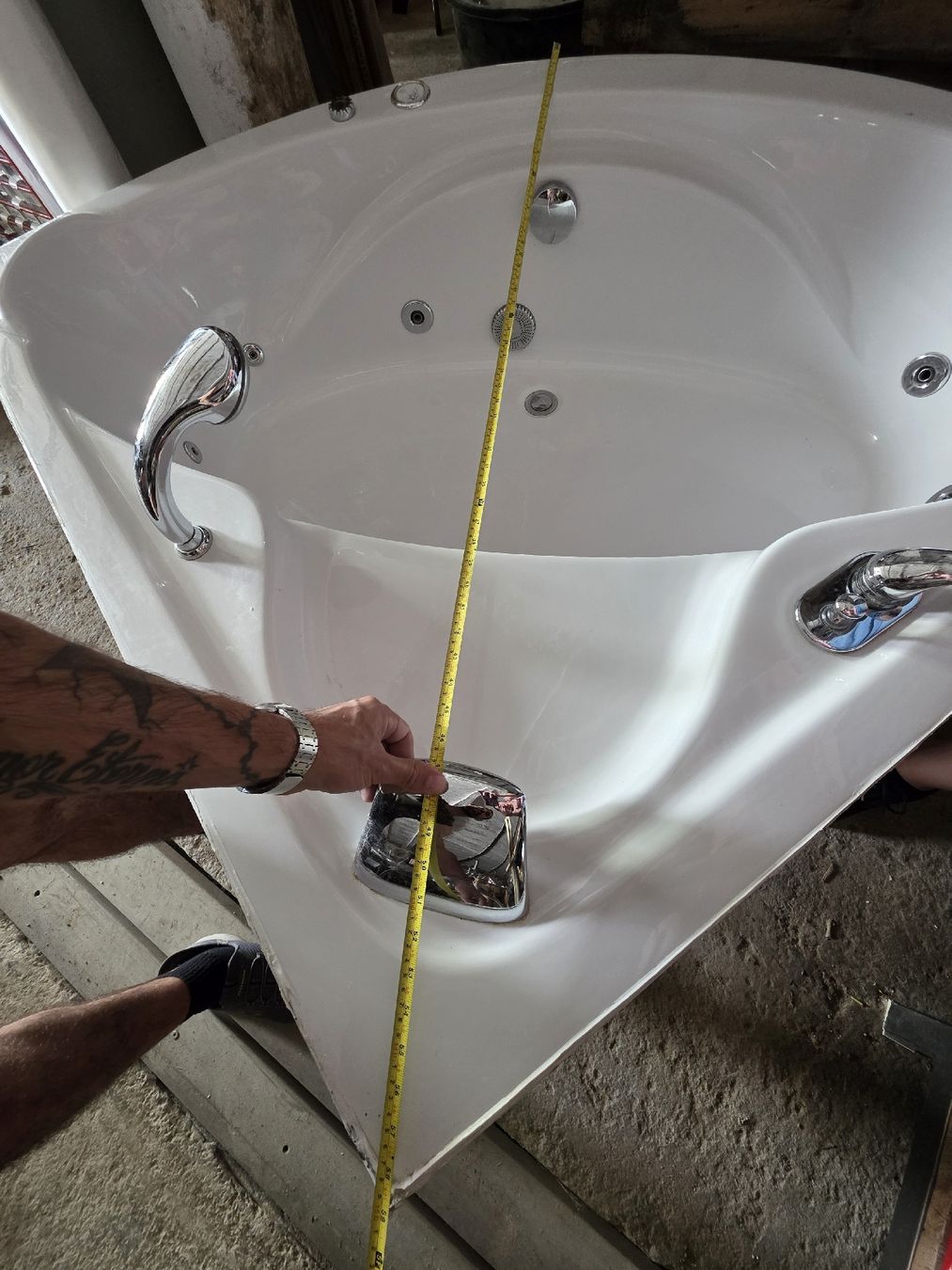 Vasche da bagno: Baignoire d'angle hydromassante Sirem – Usato da Collonges venduto da 2D_Collector 5
