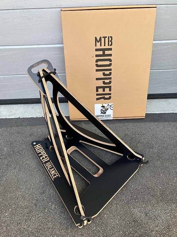 Hometrainer: HOPPER BALANCE Hinterrad-Balance-Trainer / schwarz – Neu (gemäss Beschreibung) aus Dällikon von blueskym