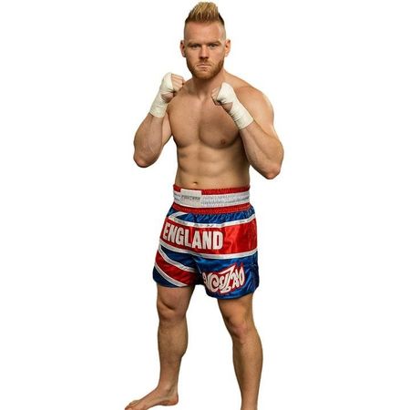 FIGHTERS - Muay Thai Shorts England / Small bis XL