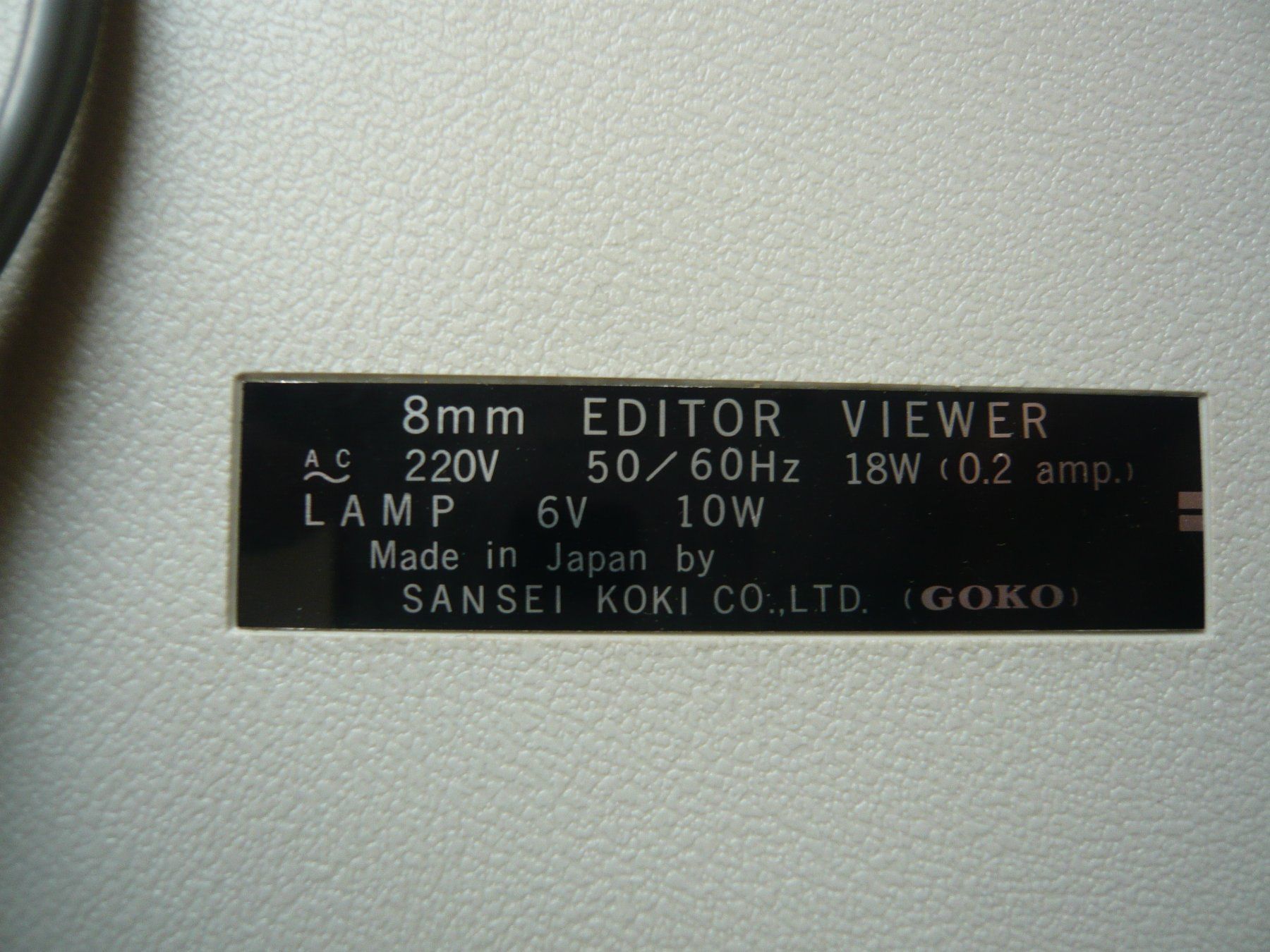 Films: Hanimex E400 Dual Editor 8mm Viewer gebraucht – D'occasion à Winterthur par Cajun 2