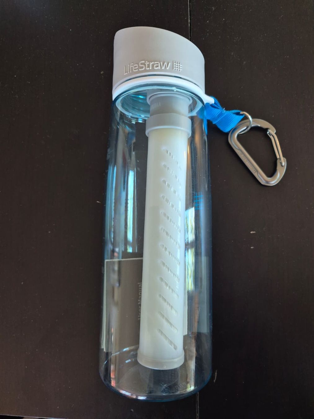 Sanitari: LifeStraw Go Wasserfilterflasche 700ml transparent – Nuovo (secondo la descrizione) da Rüschlikon venduto da cm1993 1