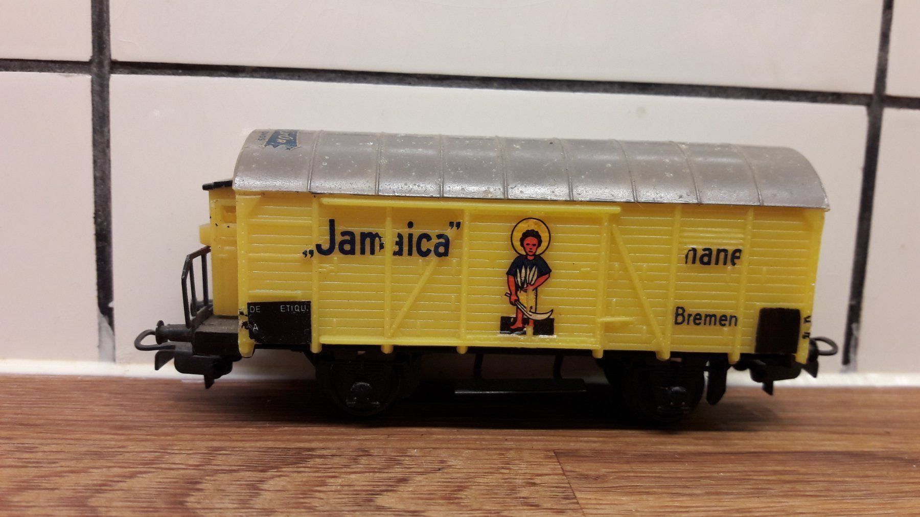 Liliput Modellini di ferrovie: Liliput HO DC : DB wagon couvert "Jamaica" – Usato da Buttes venduto da Cafe2005 1