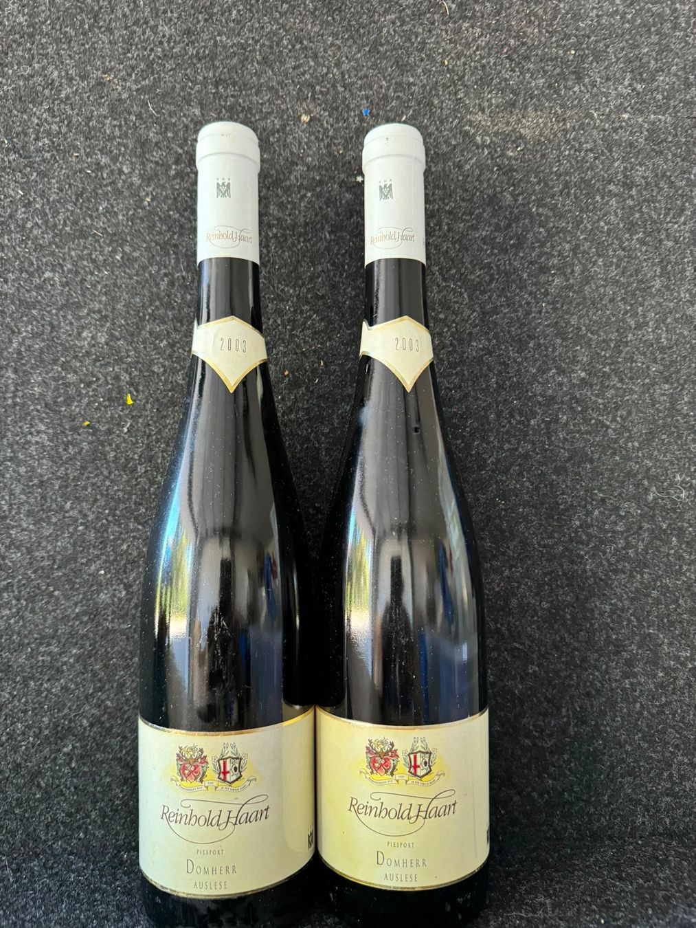 Vins: 2  Fl. Reinhold Haart Auslese 2003 – D'occasion à Dietikon par Nesh