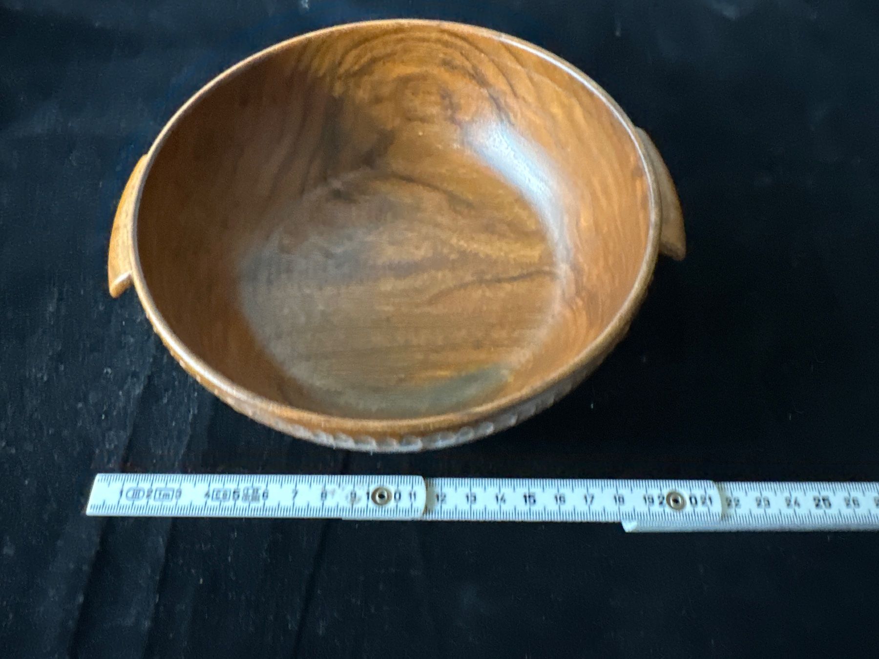 Ciotole: Schöne Teak-Holz-Schale – Usato da Zürich venduto da Chaeffeler 3