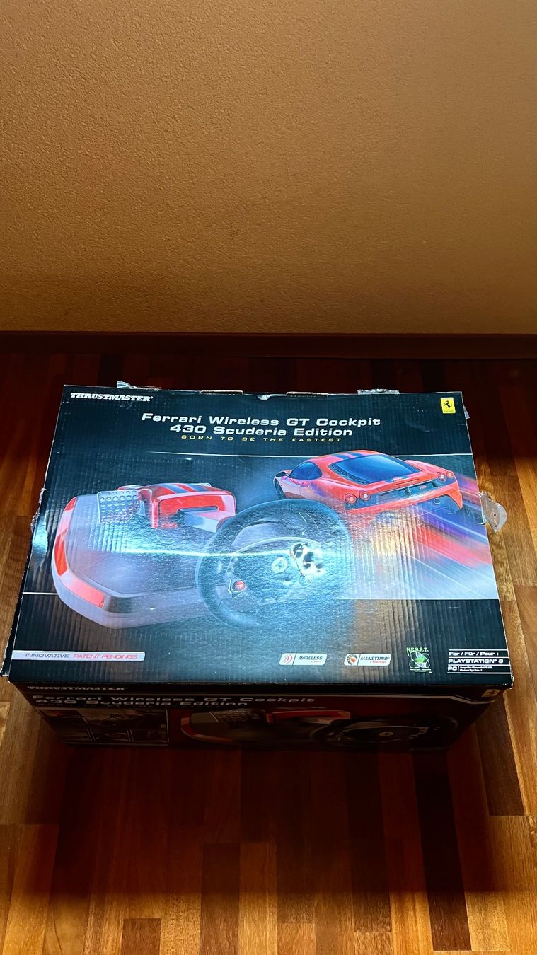 Thrustmaster Controller: Thrustmaster Ferrrari Wireless GT Edition 430 Scuderia Edit. – Usato da Prangins venduto da ocimshop 1