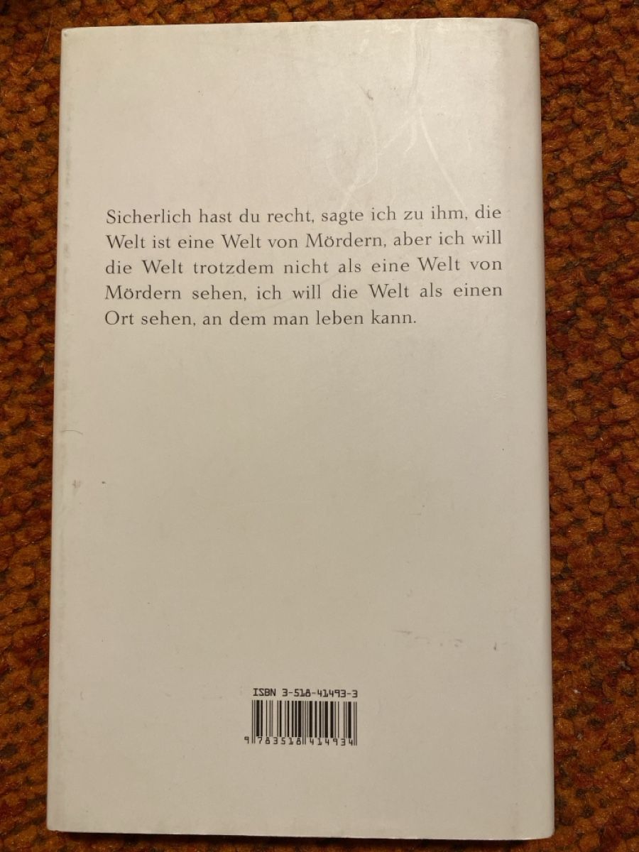 Libri: Imre Kertész: Liquidation – Usato da Sitterdorf venduto da SecondHandRe 1