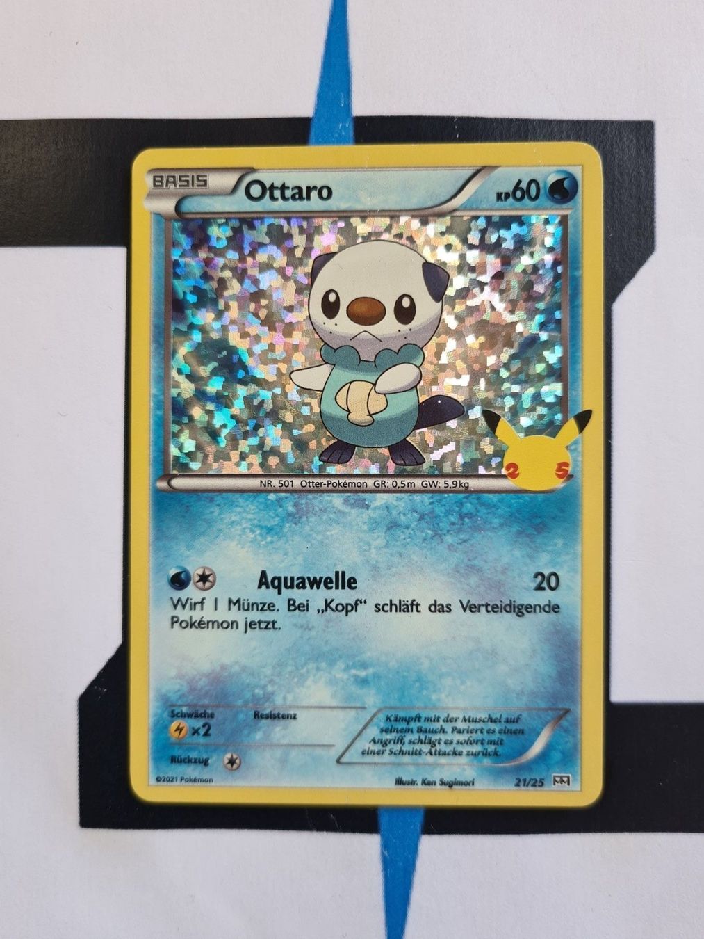 Pokémon Carte collezionabili: Ottaro MCD25 21 DE Good – Nuovo (secondo la descrizione) da Basel venduto da Zadoys