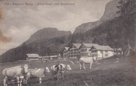 Axalp   BE -  Pension, Oltschikopf & Axalphorn   um  1 9 1 9