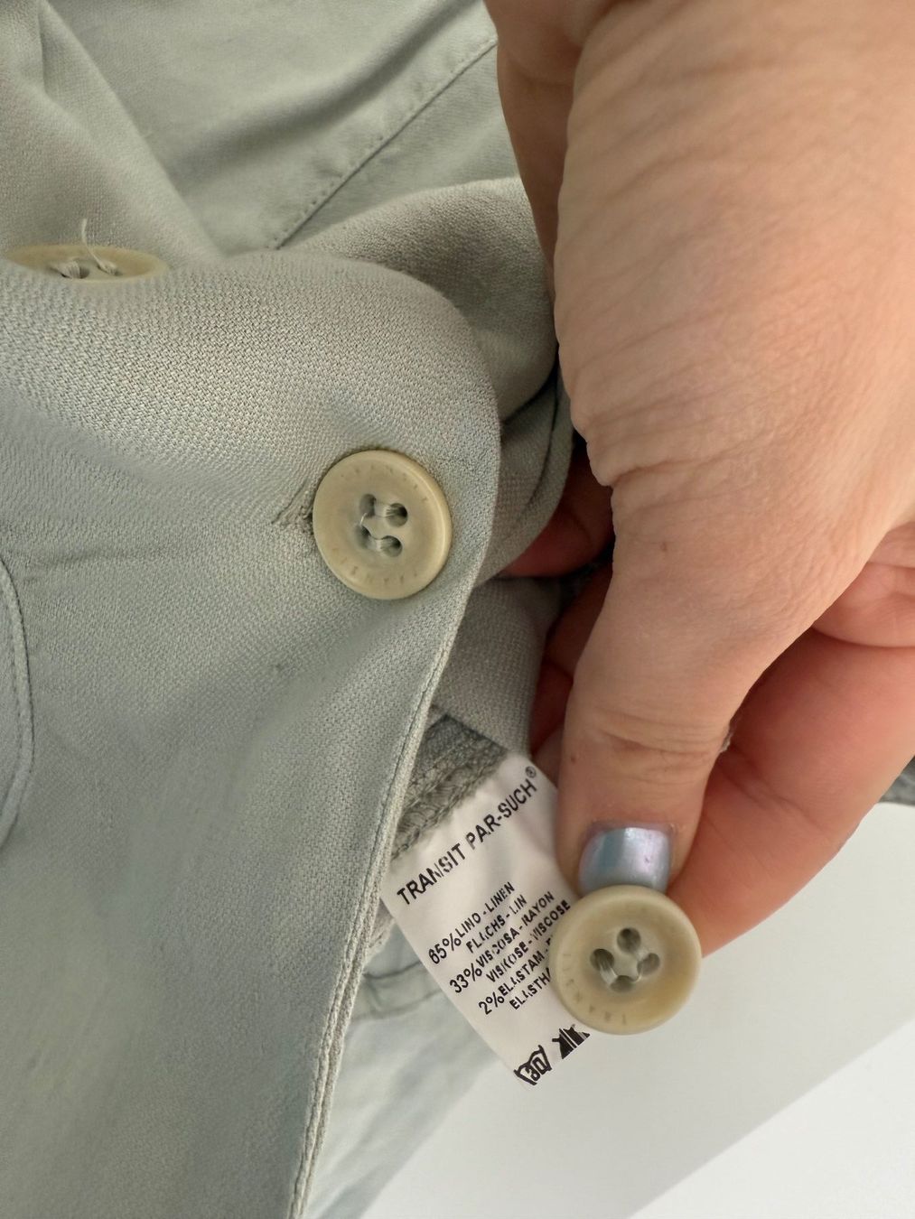 Vestes: TRANSIT jacket blazer 65% Linen size 3 (M) – D'occasion à Muzzano par Sidney_3 2
