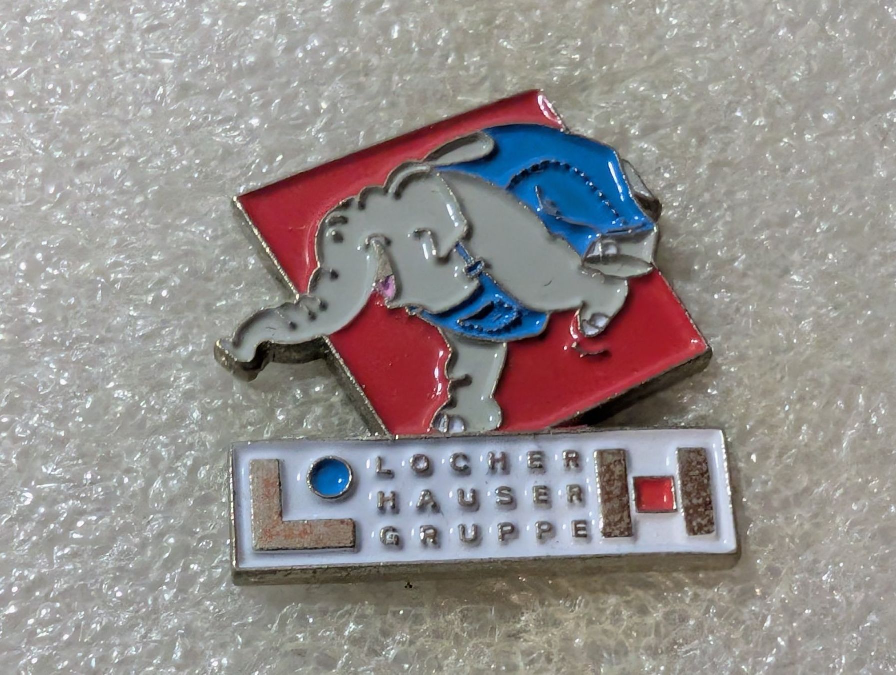 Placchette & Badge: Ansteckpin 140: Locher Hauser Gruppe – Usato da Oppligen venduto da Pin-Fall-Shop