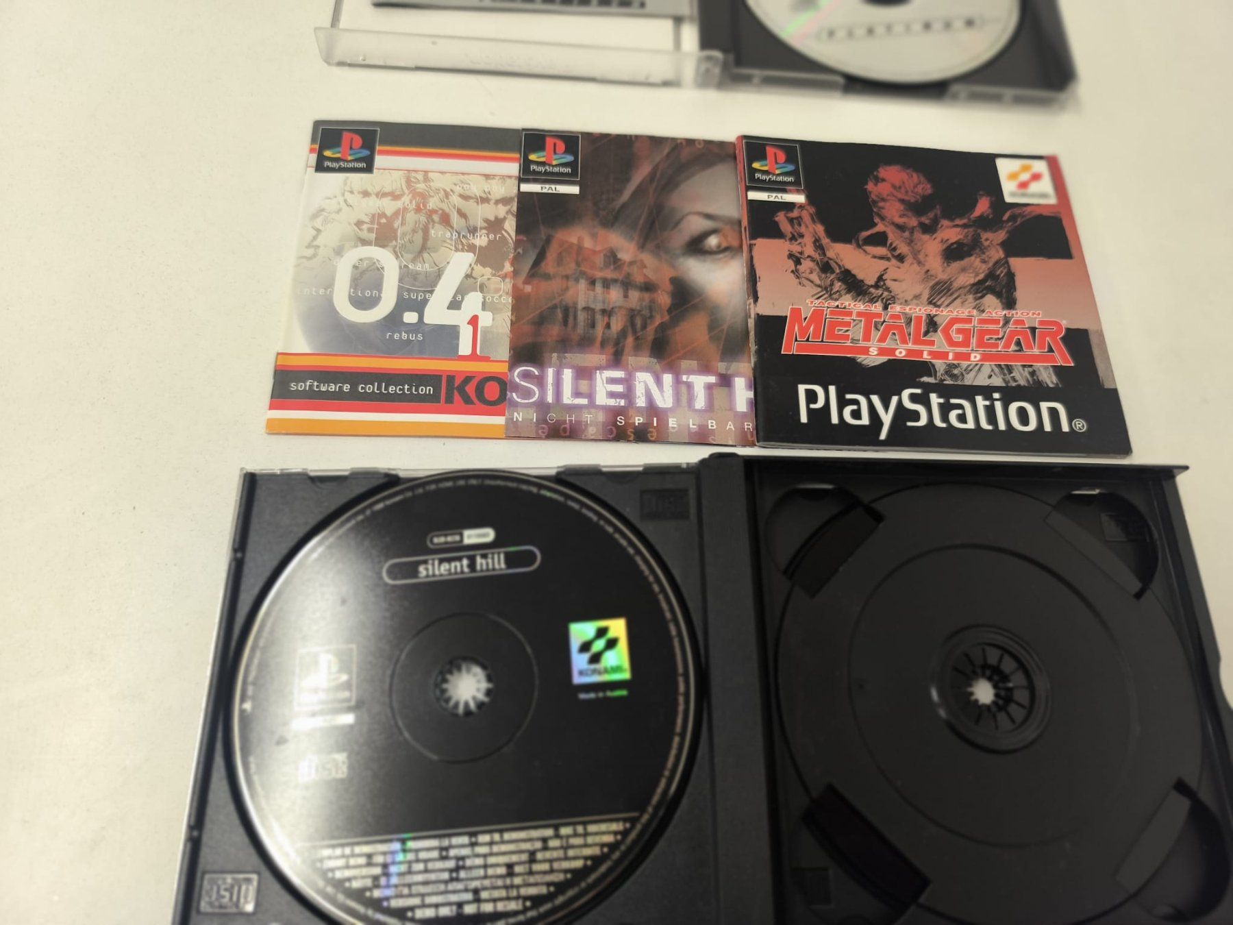 Jeux: MediEvil + Metal Gear Solid  avec Silent Hill CIB TOP – D'occasion à Conthey par costafrederico 3