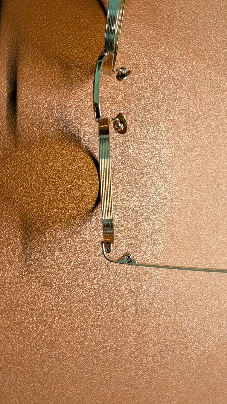 Moscot Occhiali & Lenti: Moscot SMENDRIK Sonnebrille, Grösse 48, Gold – Nuovo (secondo la descrizione) da Zürich venduto da RavN 4