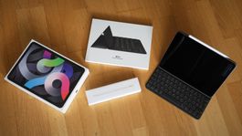 Apple iPad Air, Wi-Fi, 256GB, + Smart Keyboard, + Pencil
