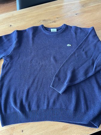Lacoste Pullover, Grösse 7, dunkelblau