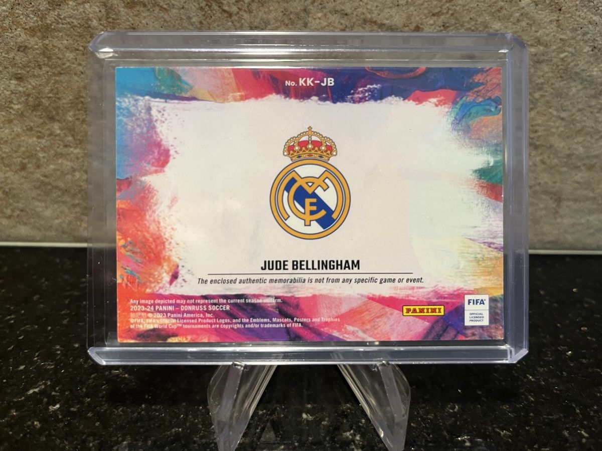 Panini Cartes à collectionner: Jude Bellingham patch Real Madrid – D'occasion à Moudon par AndreSR89 1