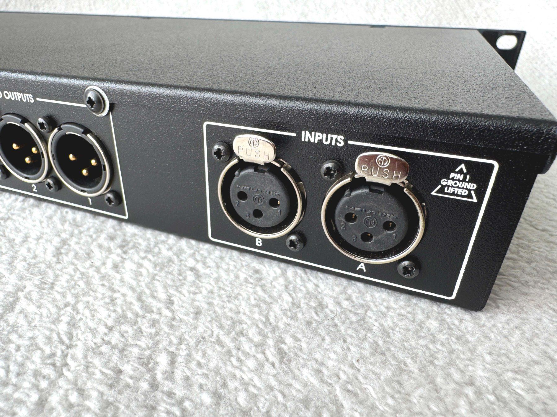 Equalizzatori: BSS FDS-334T Minidrive Loudspeaker Management System - top – Usato da Zürich venduto da Malco0 6