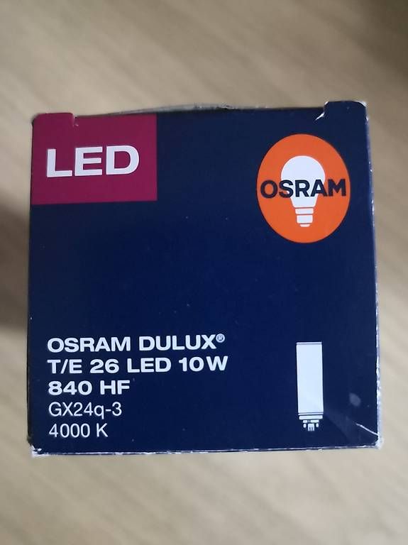 Osram Lampade: Osram Dulux T/E 26 LED 10W 840 HF – Nuovo e nell'imballaggio originale da Schlieren venduto da Romulus22 2