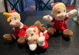 3 Coca Cola Plüschfiguren