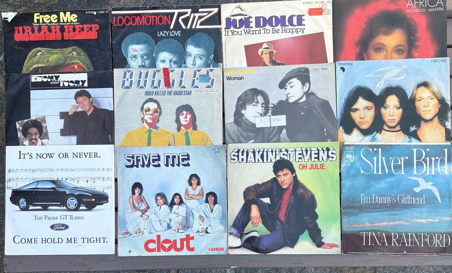 Dischi in vinile: 12 Singels  Schallplatten – Usato da Egolzwil venduto da Studart