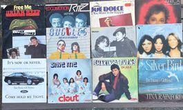 12 Singels  Schallplatten