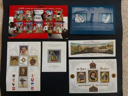 Briefmarkenblöcke Österreich 2004