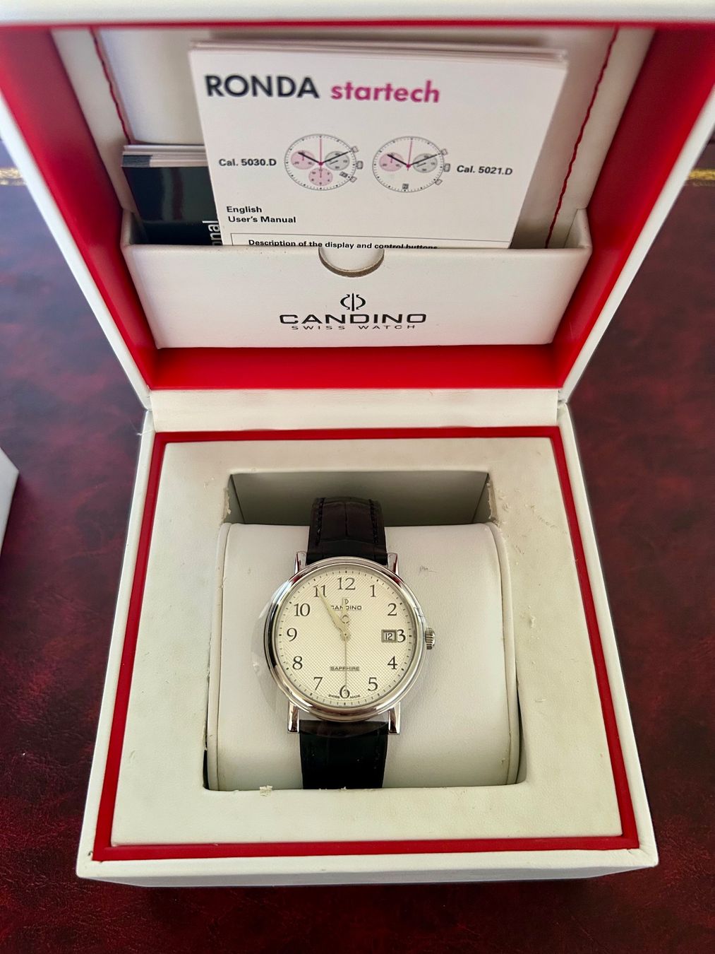 Candino Orologi: Montre candino - Sapphire - NEUVE – Nuovo e nell'imballaggio originale da Cortébert venduto da SolidStore