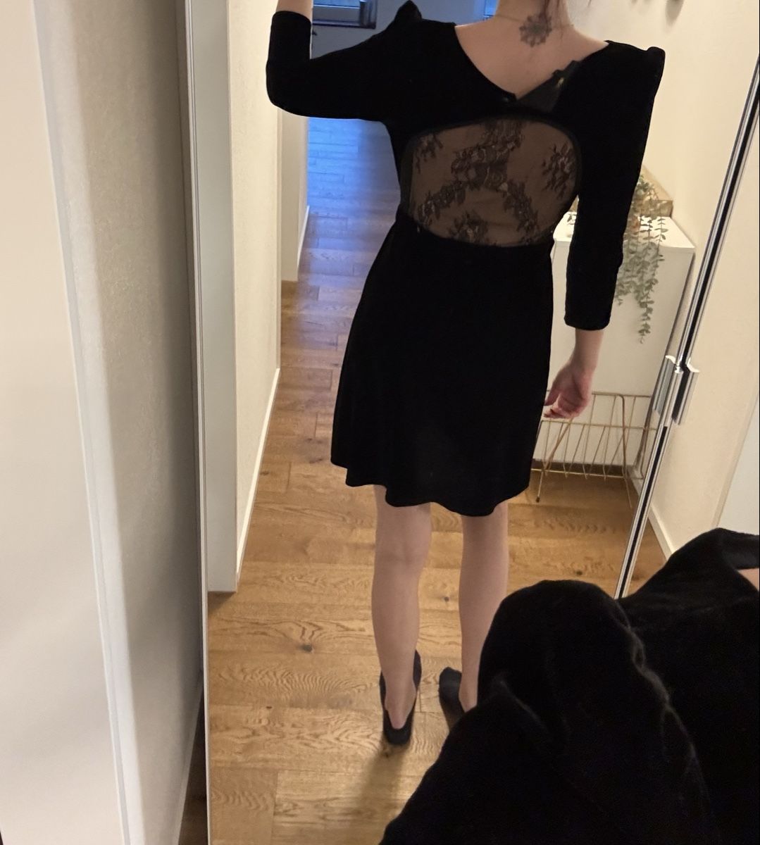 Maje Vestiti: MAJE Kleid, Samt & Spitze, Gr. 1 – Usato da Tann venduto da Carolinekne 2