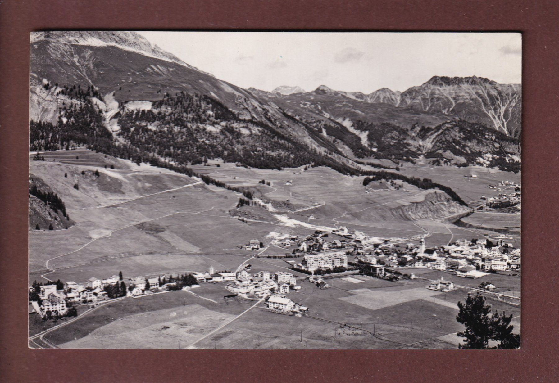 Ansichtskarten: CELERINA - 1957 – Gebraucht aus Pully von nicecards