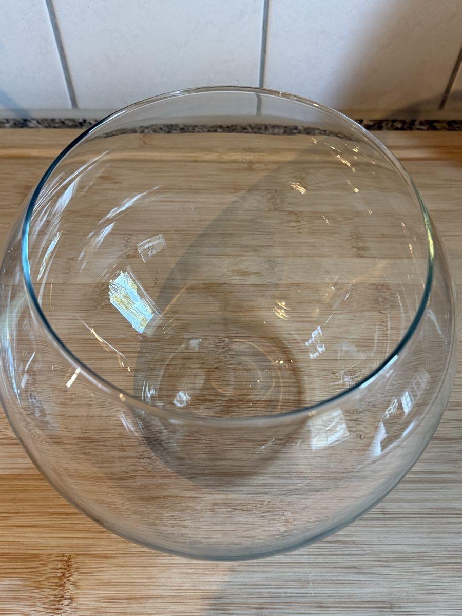 Vasi & Recipienti: Schöne Glasvase, Blumenvase, Kugelvase oder Glasbehälter :) – Usato da Basel venduto da zukk_ 1