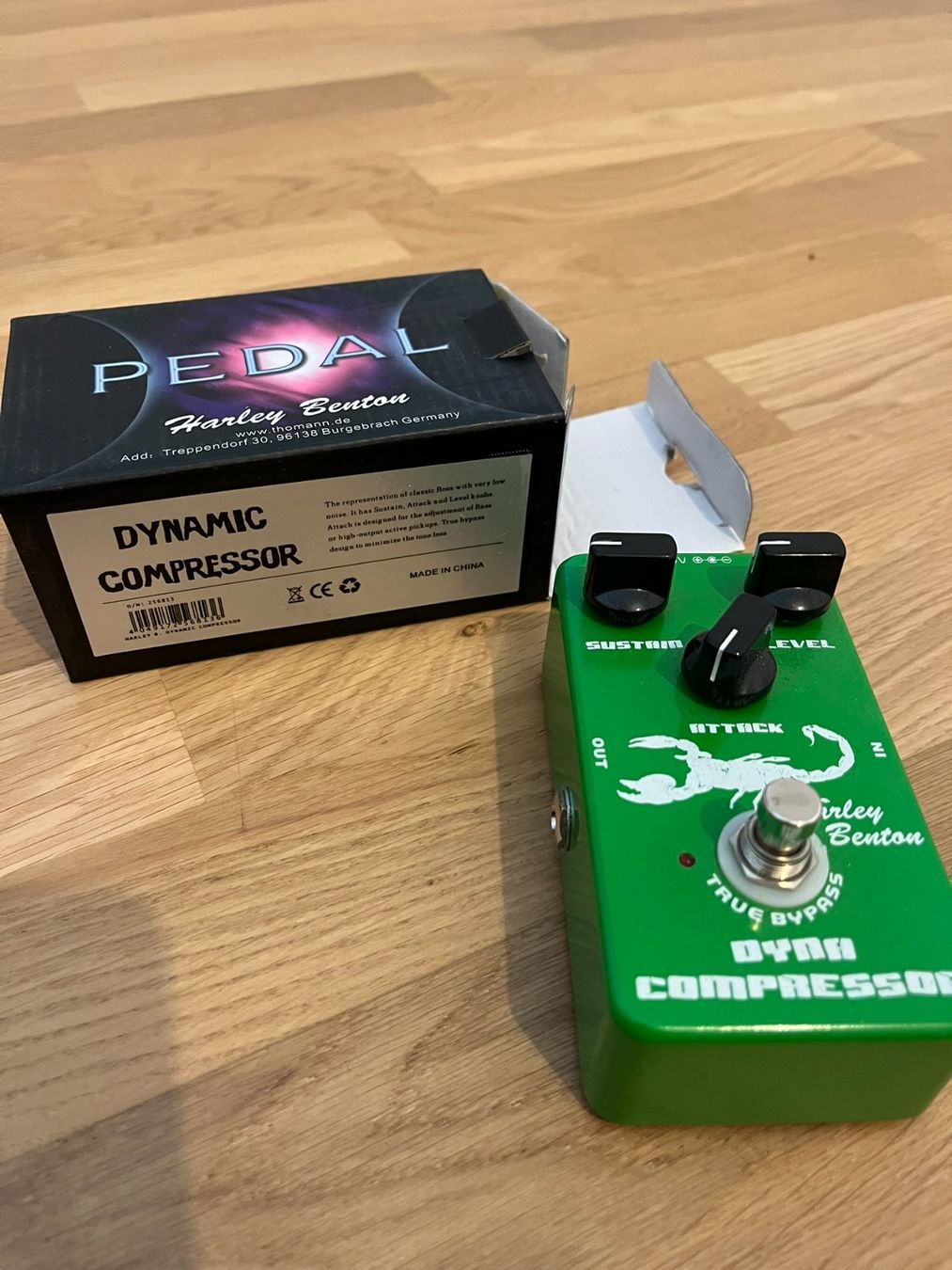 Harley Benton Musikinstrumente: 3x Harley Benton Pedale: Phaser, Compressor, Overdrive – Gebraucht aus Kilchberg ZH von dom_mp8q 2