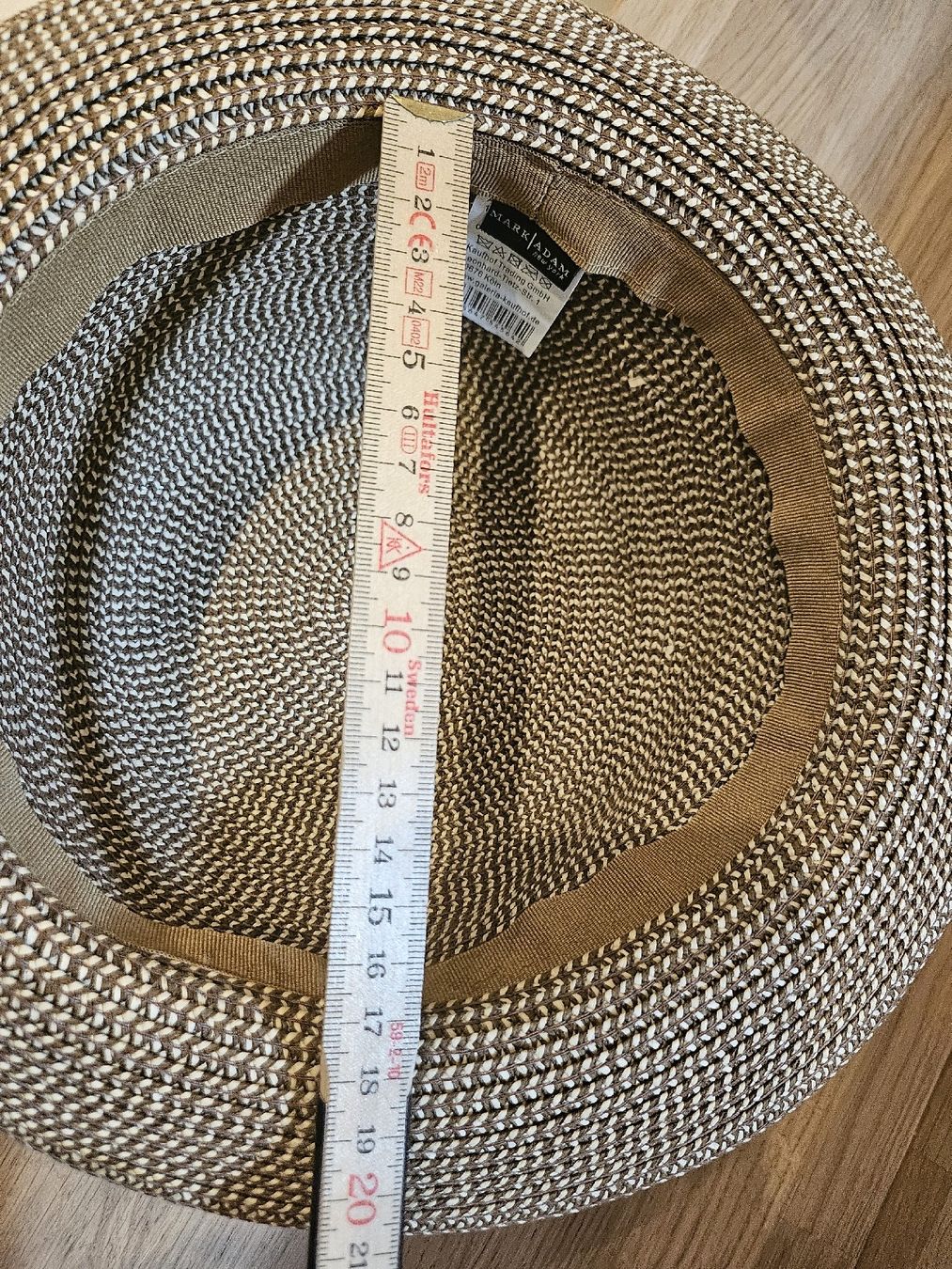 Copricapi, berretti & cappellini: Sonnenhut beige mit Schleife Papier one size – Usato da Allschwil venduto da na.wi.90 3