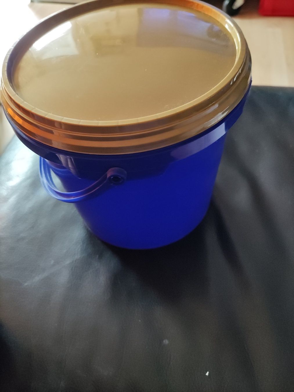 Contenitori & Simili: Blauer Lebensmittel Kübel, Eimer mit Deckel 3 Liter – Usato da Spreitenbach venduto da lucius2024 5