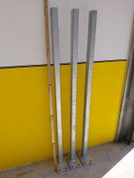 Geländerpfosten feuerverzinkt 3 Stk. 30x40x1000mm neu