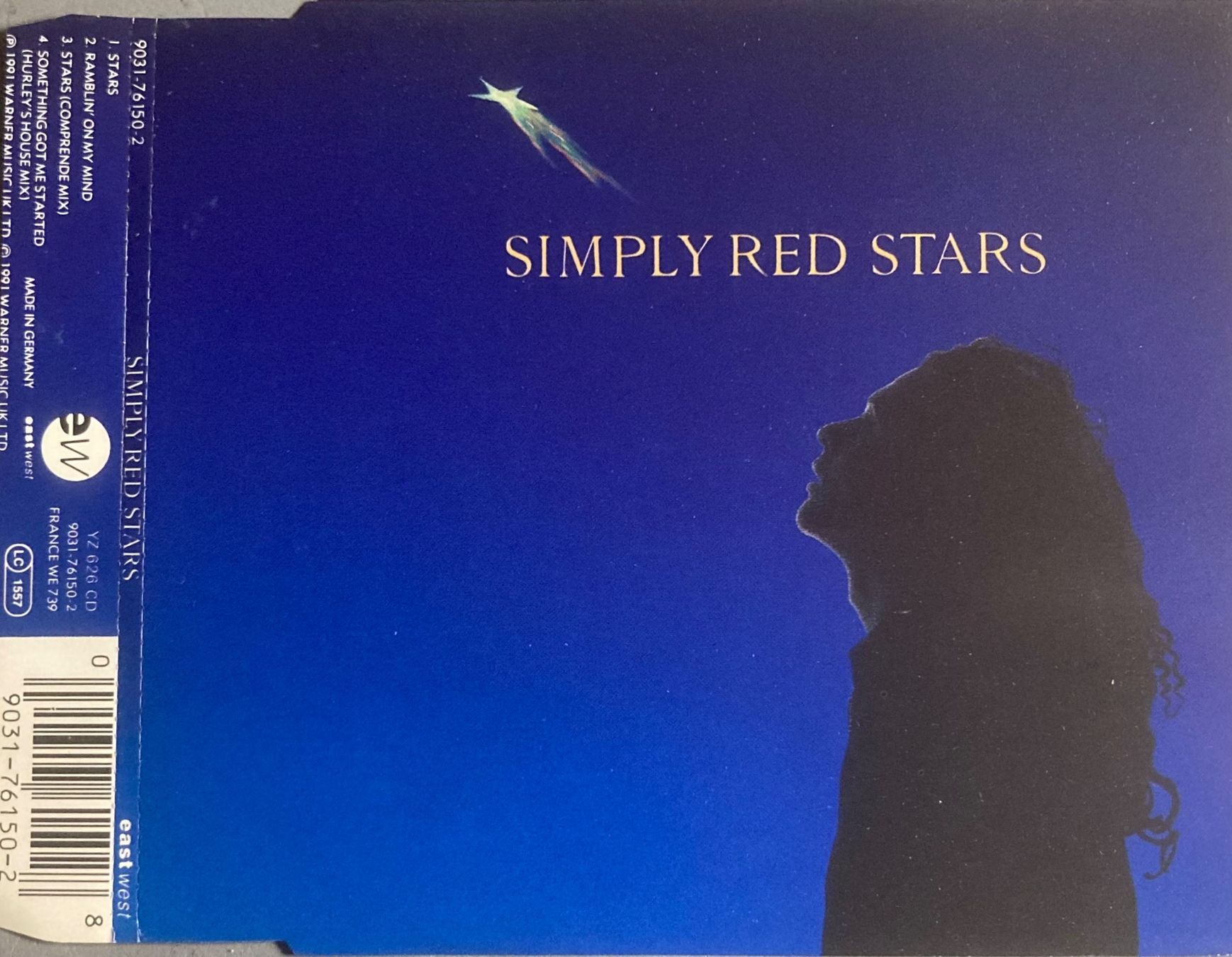 CD: SIMPLY RED - STARS – Usato da Poliez-Pittet venduto da Newtown-Records