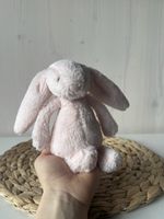 RETIRED JELLYCAT Bashful Pink Bunny Rattle