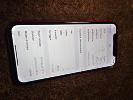 iPhone 11 (Rot) - Defekt Display&Rear - 128 GB