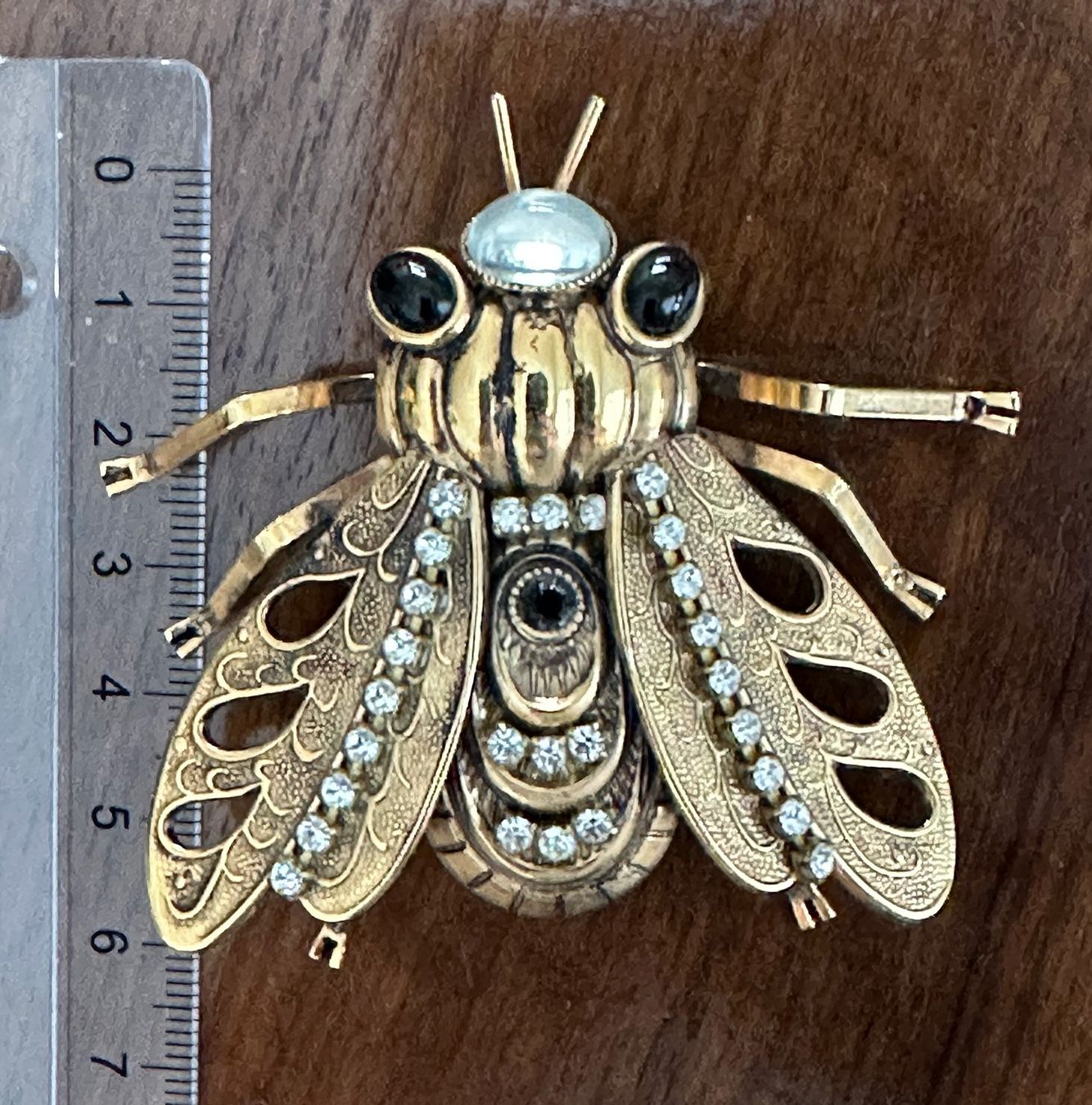 Spille & Fermagli: Grosse Vintage Brosche Anstecknadel Modeschmuck – Usato da Lützelflüh-Goldbach venduto da blauerkranich 5
